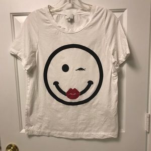 3.1 Phillip lim smiley face tshirt